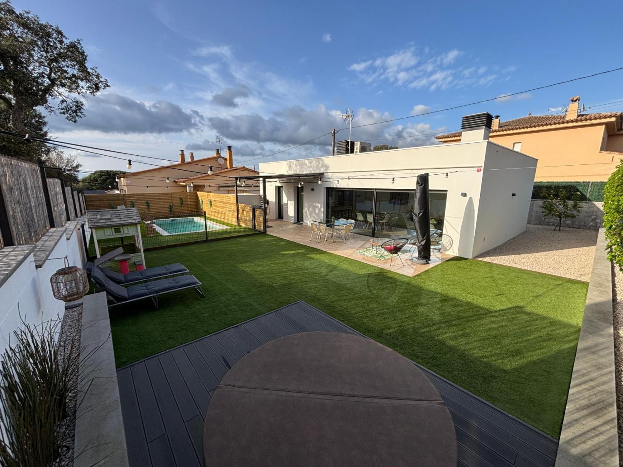 Espectacular Casa En Llagostera - Costa Brava, Con Piscina Exteriér fotografie